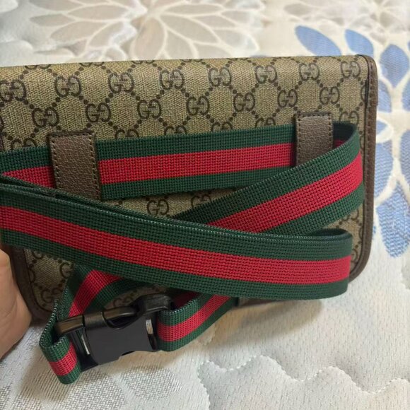 Gucci fanny pack crossbody bag brown - Picture 5 of 5